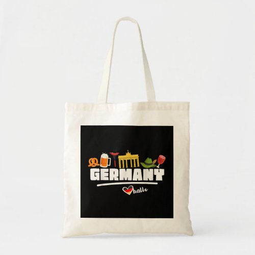 Germany Souvenir Shirt Travel Gifts For Men Europe Tote Bag