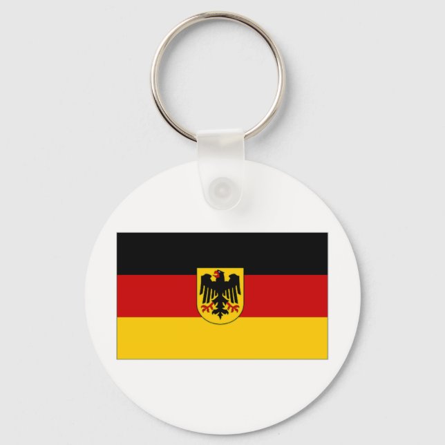 Germany State Flag Keychain (Front)
