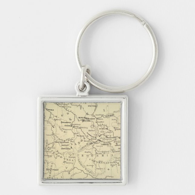 Germany, Switzerland, Holland Keychain (Front)