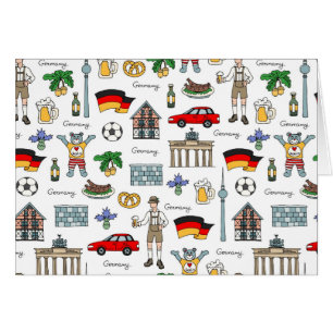 Germany Symbols Pattern