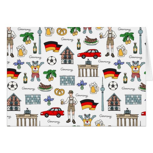 Germany | Symbols Pattern Cards (Front Horizontal)