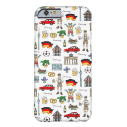 Germany | Symbols Pattern Barely There iPhone 6 Case