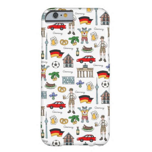 Germany  Symbols Pattern Barely There iPhone 6 Case