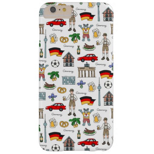 Germany  Symbols Pattern Barely There iPhone 6 Plus Case