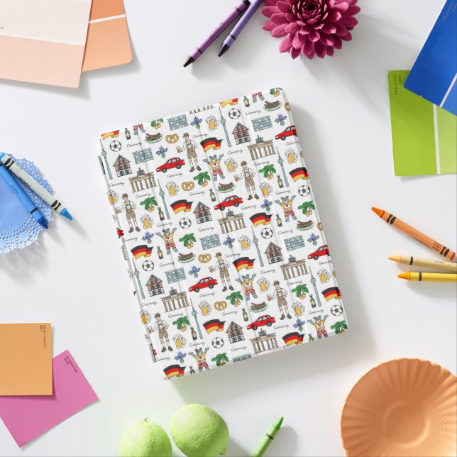 Germany | Symbols Pattern iPad Air Cover (In Situ)