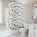 Germany | Symbols Pattern Shower Curtain