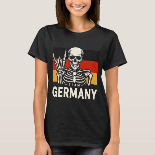 Germany Team Germany Skeleton T_Shirt