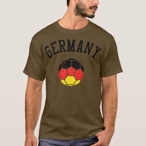 Germany Team Heritage Flag T_Shirt
