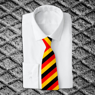 Germany Ties, fashion German Flag business Neck Tie
