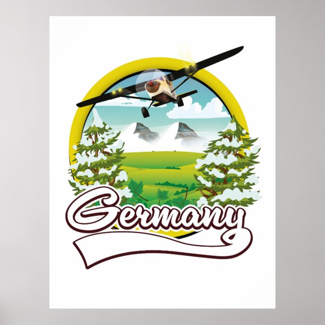 Germany Travel logo Poster (Front)