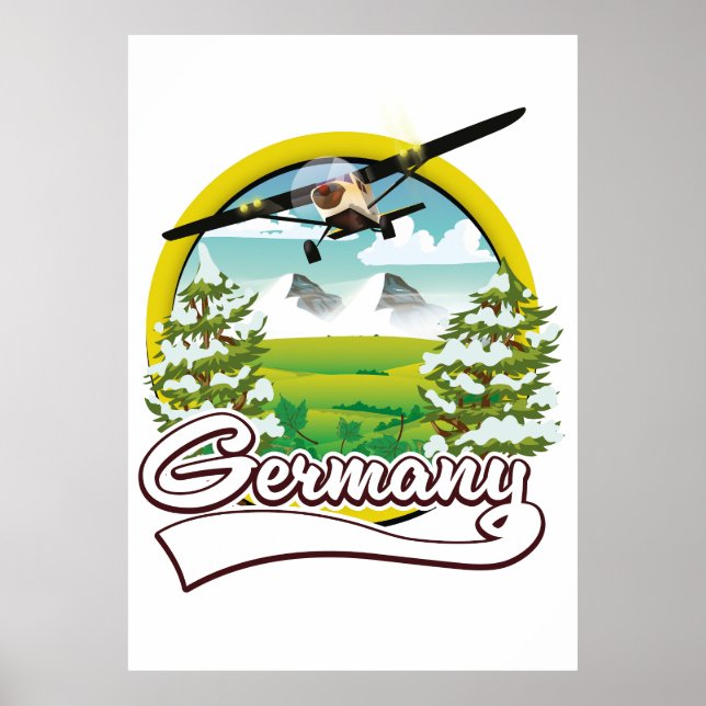 Germany Travel logo Poster (Front)