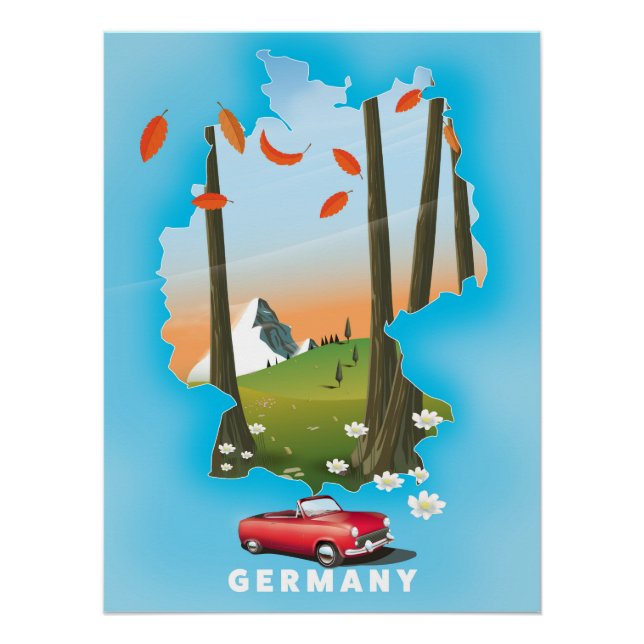 Germany Travel poster. Poster (Front)