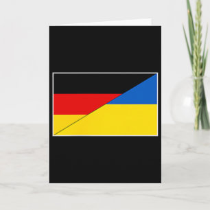 Germany Ukraine Flag German Ukrainian Support Citi Card