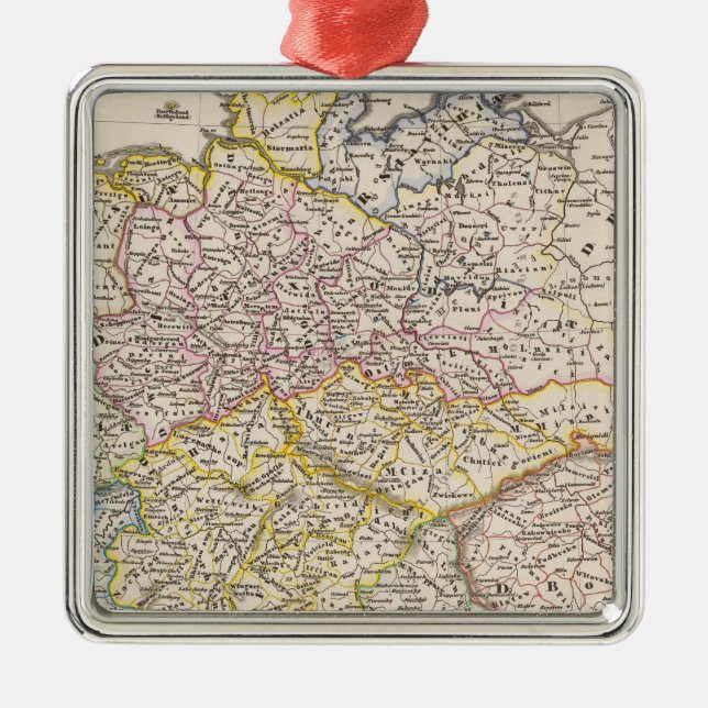 Germany under the Saxon Metal Ornament (Front)