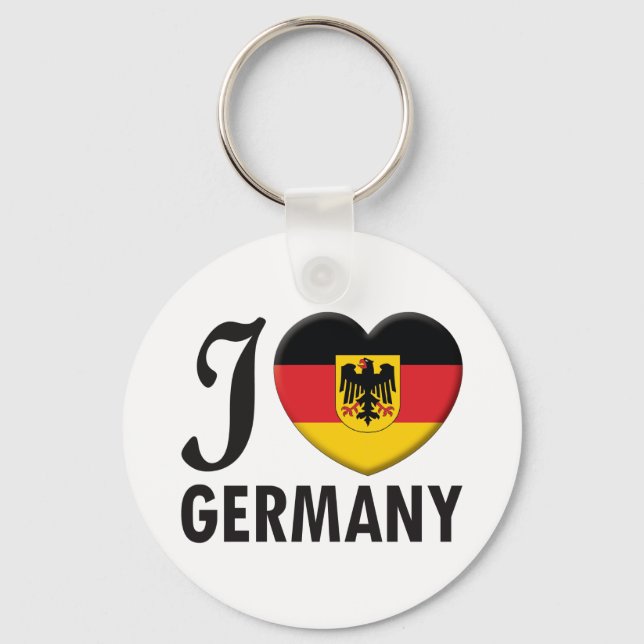 Germany v2 Love Keychain (Front)