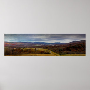 Germany Valley in Autumn, West Virginia Poster