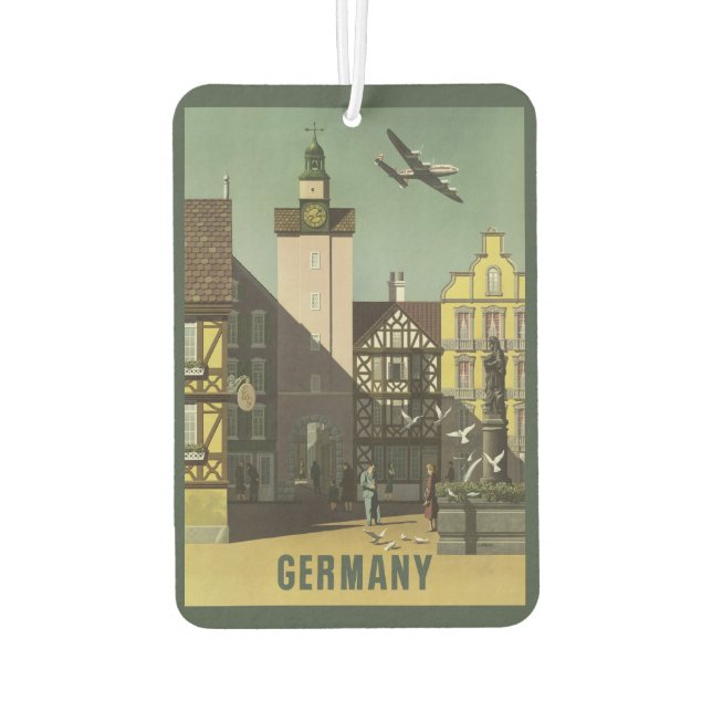 GERMANY Vintage Travel air freshner Freshener (Back)