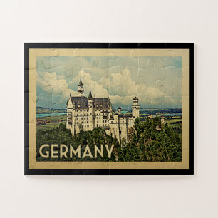 Germany Vintage Travel Jigsaw Puzzle