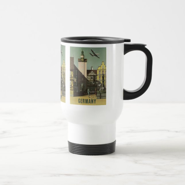 GERMANY Vintage Travel mugs (Right)