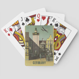 GERMANY Vintage Travel playing cards