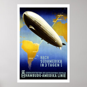 Germany Vintage Travel Poster