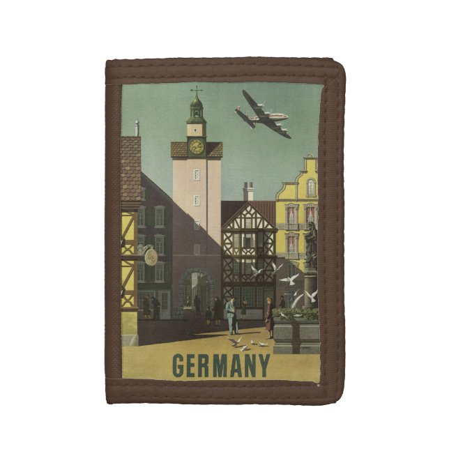 GERMANY Vintage Travel wallets (Front Vertical)