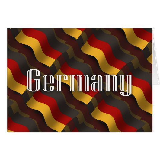 Germany Waving Flag (Front Horizontal)