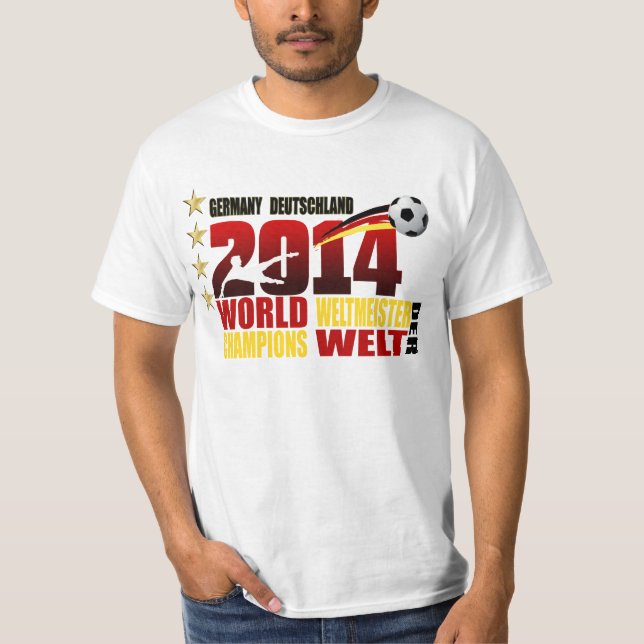 Germany World Champions Deutschland Weltmeister T-Shirt (Front)