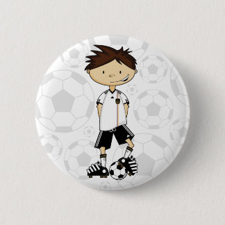 Germany World Cup Soccer Boy Button