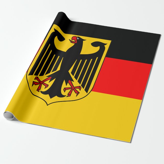 Germany Wrapping Paper (Unrolled)