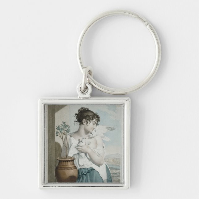 Germinal , seventh month of Republican Calendar Keychain (Front)