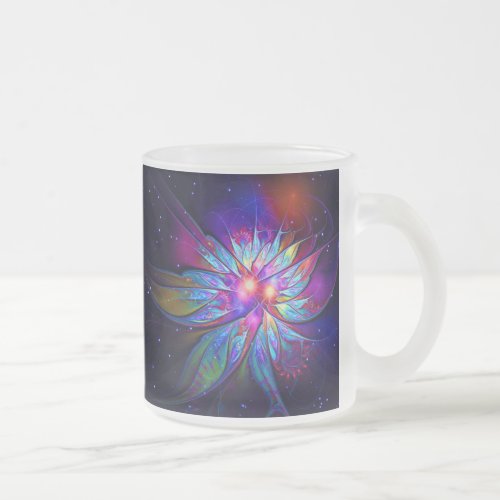 Germination Frosted Glass Coffee Mug