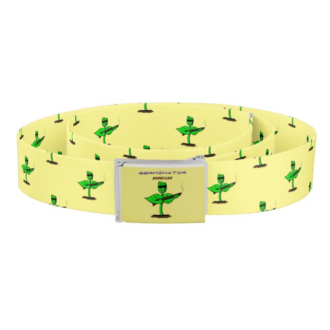 Germinator cyborg plant funny cartoon  belt (Coil)