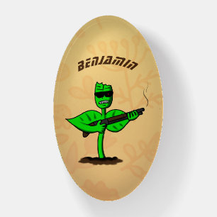 Germinator cyborg plant funny cartoon paperweight