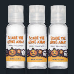 Germs Are Scary Happy Halloween Illustration Hand Sanitizer<br><div class="desc">Germs Are Scary Happy Halloween Illustration Hand Sanitizer</div>