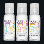 germs are scary! Monster Hand Sanitizer Favor<br><div class="desc">little monster hand sanitizers,  germs are scary! monster birthday favors</div>