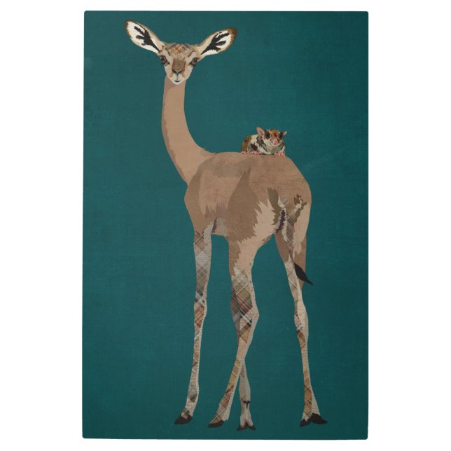 GERNUK & SUGAR GLIDER METAL PRINT (Front)