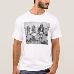 Geronimo and three of his Apache warriors, 1886 (b T-Shirt