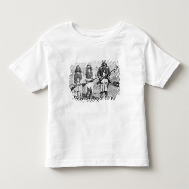 Geronimo and three of his Apache warriors, 1886 (b Toddler T-shirt (Front)