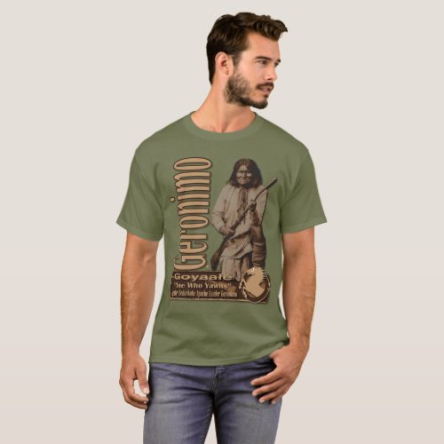 Geronimo Bedonkohe Apache Leader T_Shirt