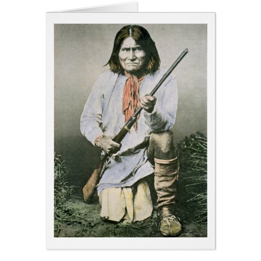 Geronimo (coloured photo) cards (Front)