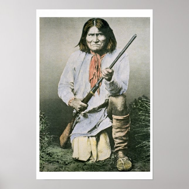 Geronimo (coloured photo) poster (Front)