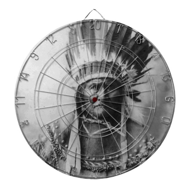 Geronimo Dartboard With Darts (Front)