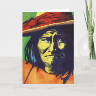Geronimo Greeting Card