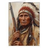 Geronimo Indian Chief Warrior Portrait (Front)