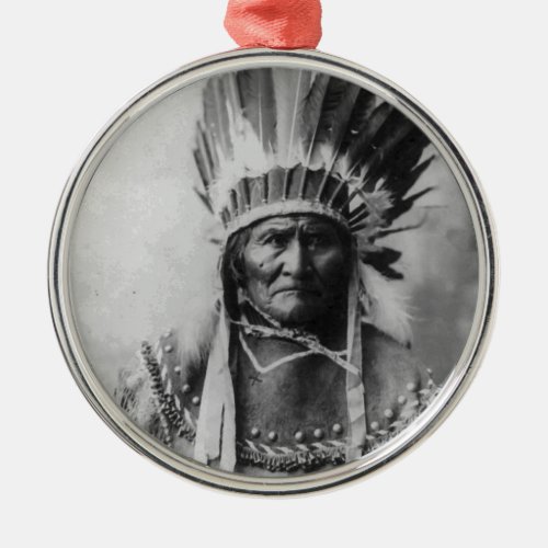 Geronimo Metal Ornament