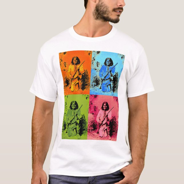 Geronimo Pop Art T-Shirt (Front)