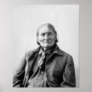 Geronimo Portrait - 1898 Poster