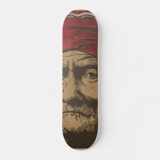 Geronimo Skateboard Deck (Front)