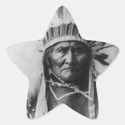 Geronimo Star Sticker